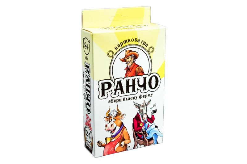 Настільна гра 30217 (укр) "Ранчо", в кор-ці 8,4-13-3 см