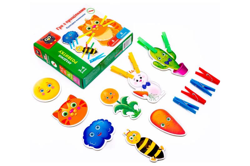 Гра з прищіпками Кумедна компанія VT5303-14 Vladi Toys