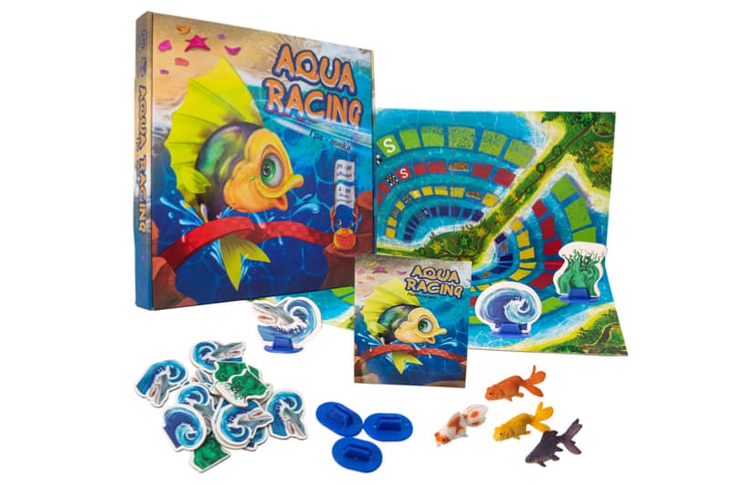 Настільна гра "Aqua racing" 30416 STRATEG