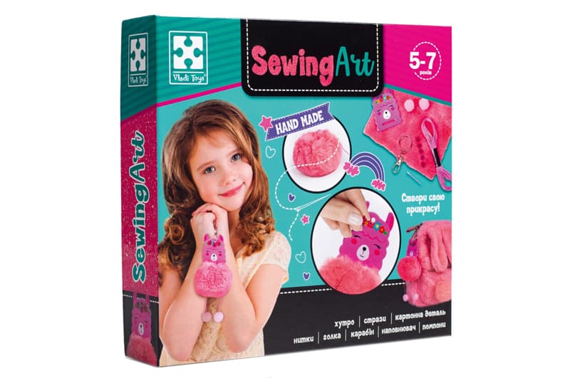 Набір для творчості  "Sewing art. Lama"  VT4205-05  (укр)