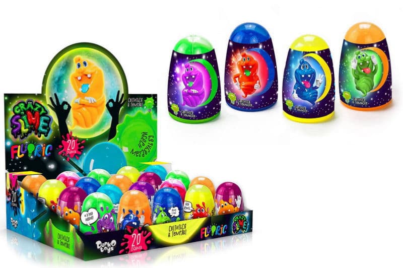 В'язка маса "Crazy Slime" Fluoric SLM-FL-01-01 DANKO