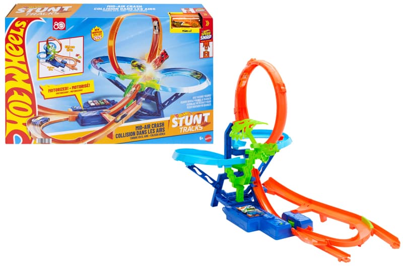 Ігровий набір JFD12 "Неймовірні повітряні зіткнення" Hot Wheels