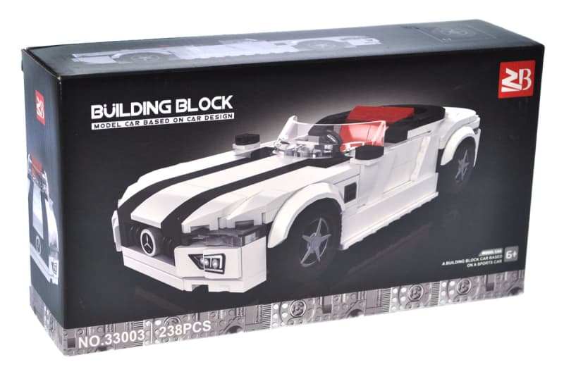 Конструктор 33003 "Машина" 238 дет. в коробці р.26x7x14 см YG Toys