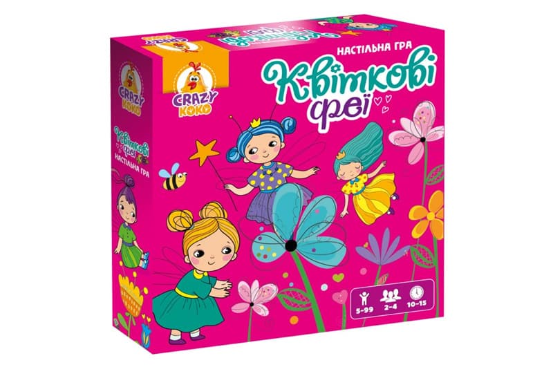 Настільна гра "Crazy Koko. Квіткові феї" VT8055-34 VladiToys
