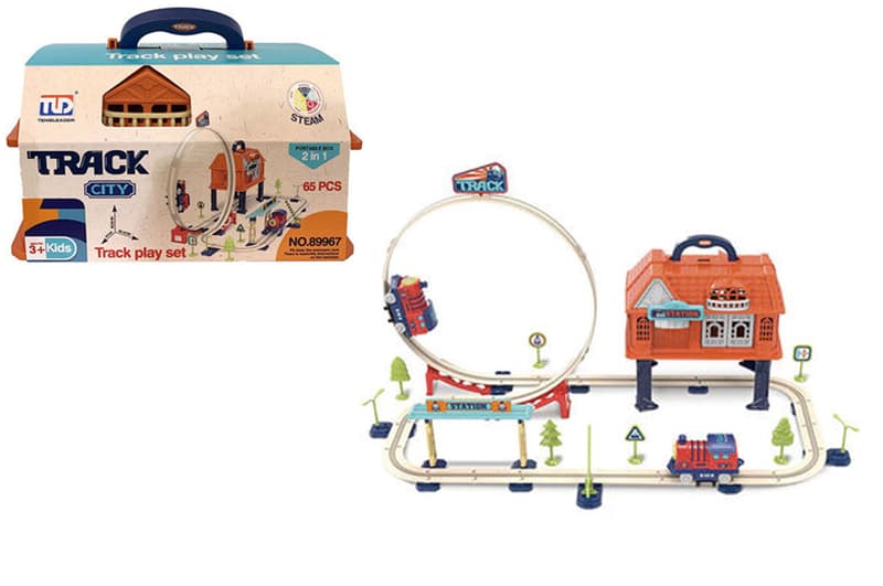 Залізна дорога 89965 в коробці р.40x26x36,5см YG Toys