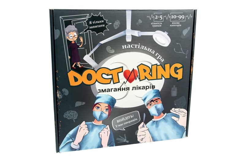 Настільна гра "Doctoring- змагання лікарів" 30916 STRATEG