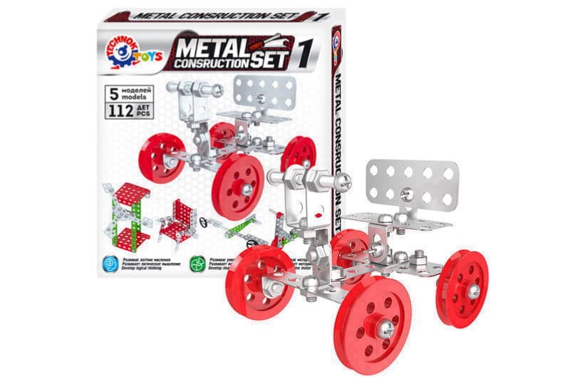Конструктор металевий 6399 “Set 1” 112 дет. ТЕХНОК