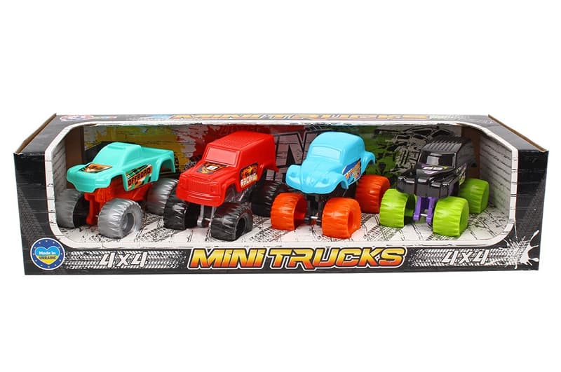 Машина 9567 "Міні Трак" 4 шт. в коробці ТЕХНОК