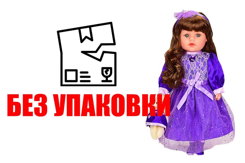 OUTLET Лялька  Маленька Пані  PL519-1801N 4 види, озвучена українською мовою, коробка 49x23,5x12 см