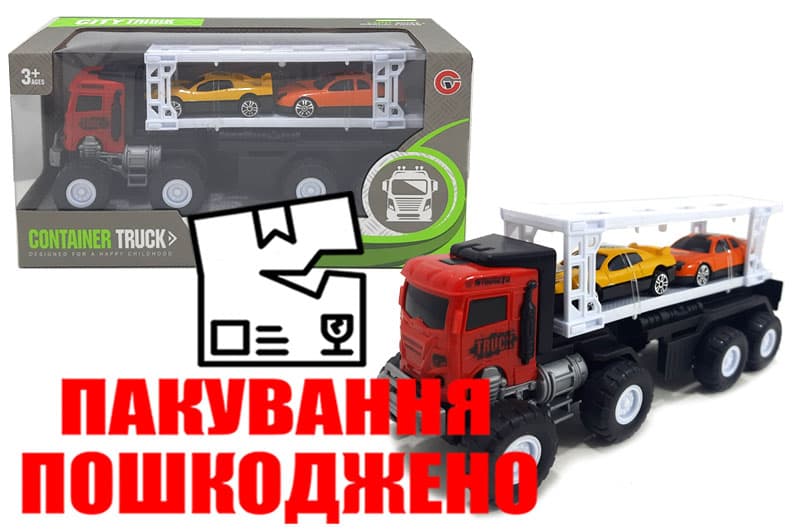 OUTLET Автовоз інерційний в коробці 99C6-1K р.22*8*11см