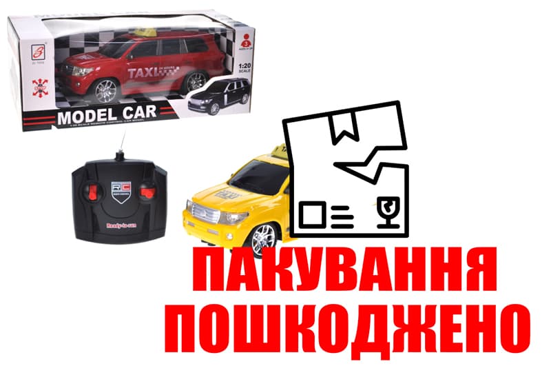 OUTLET Машина TAXI ZJ23066 на радіокеруванні, в коробці YG Toys