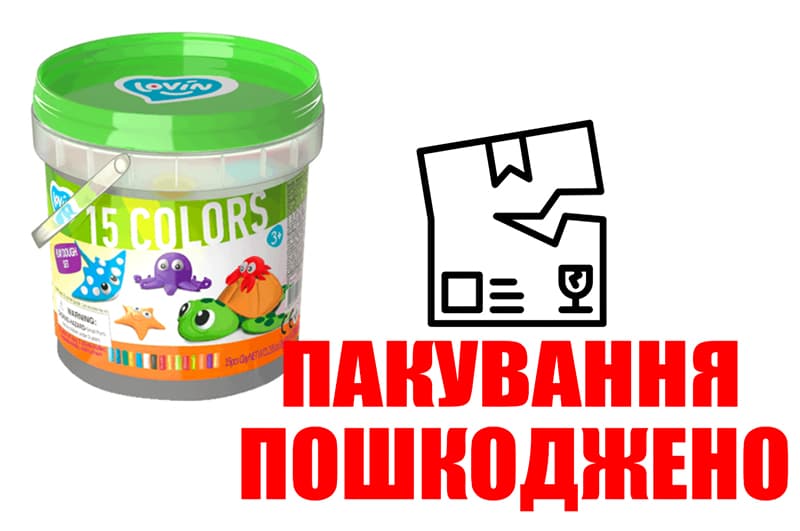 OUTLET Набір для ліплення з тістом 41166 Морські мешканці LOVIN
