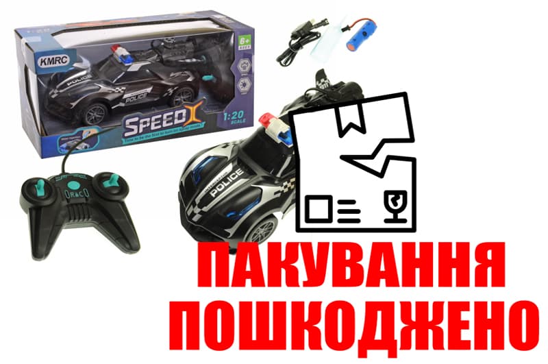 OUTLET Машина на радіокеруванні, акумулятор KM660-2 р.24,5*12*11,5см