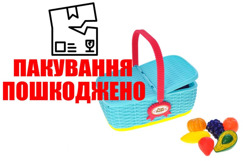 OUTLET Набір "Пікнік" 31 елем. в корзині CK121 р.28x19x23,4см