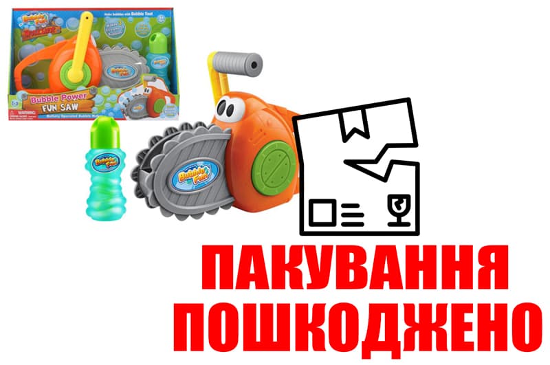 OUTLET Набір з мильними бульбашками Бензопила DHOBB10110 DoDo