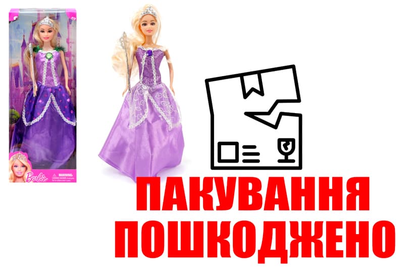OUTLET Лялька Модниця в коробці 8655D-1 р.31,5*6*12см.
