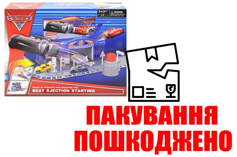 OUTLET Паркінг за мотивами мультфільму в коробці HT622Q р.42*9*32см.