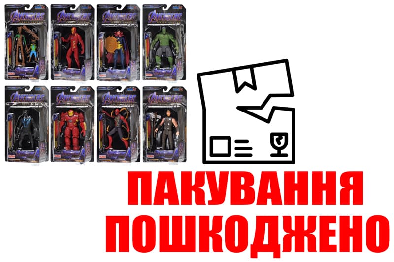 OUTLET Супергерой на батарейках, на блістері, 10видів 99005-2