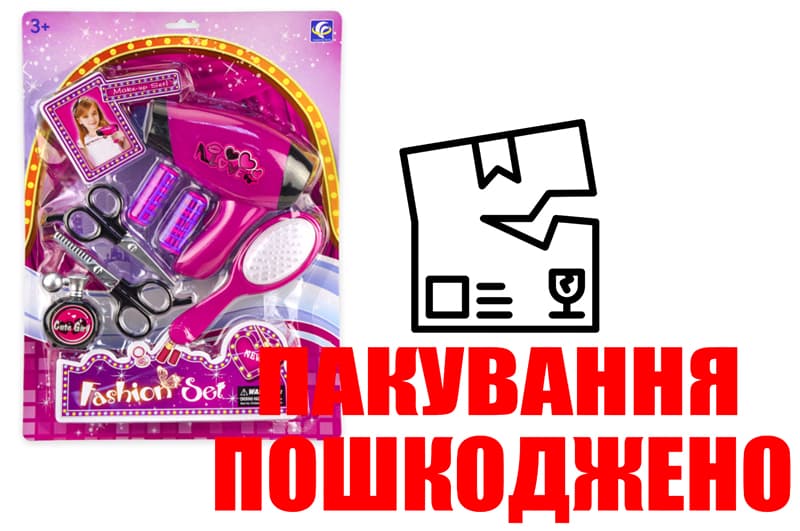 OUTLET Набір для дівчаток на блістері YF743 р.37*27*6см