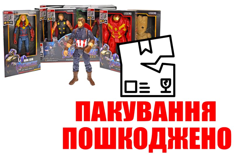 OUTLET 0 Супергерой в блоці 12шт LK4023 р.51,8*24,8*31,7см