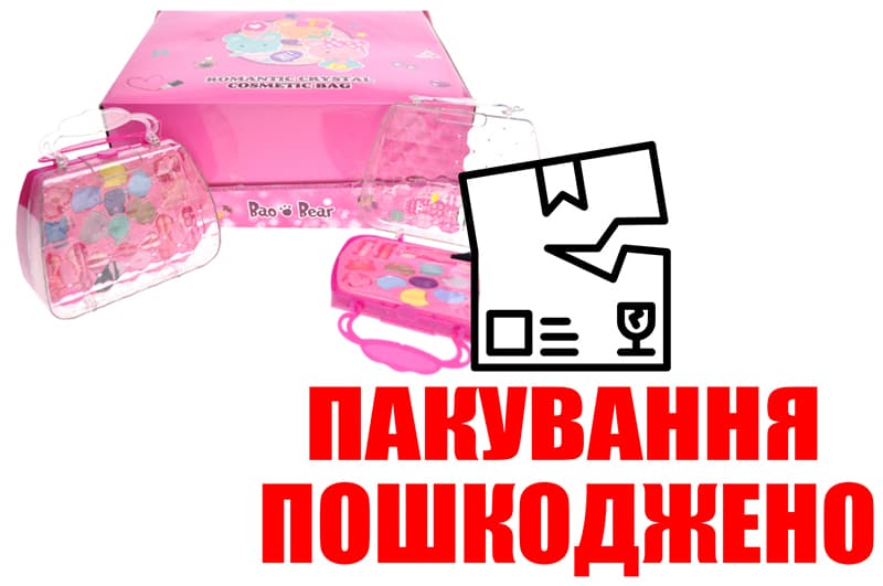 OUTLET Набір косметики, в коробці 8шт J-1055 р.32,5*25,5*15см