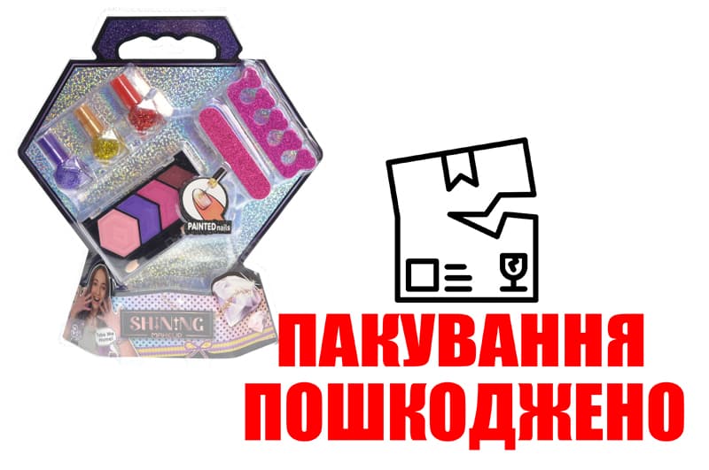 OUTLET Набір косметики на блістері LD6127 р.30*32*4,5см
