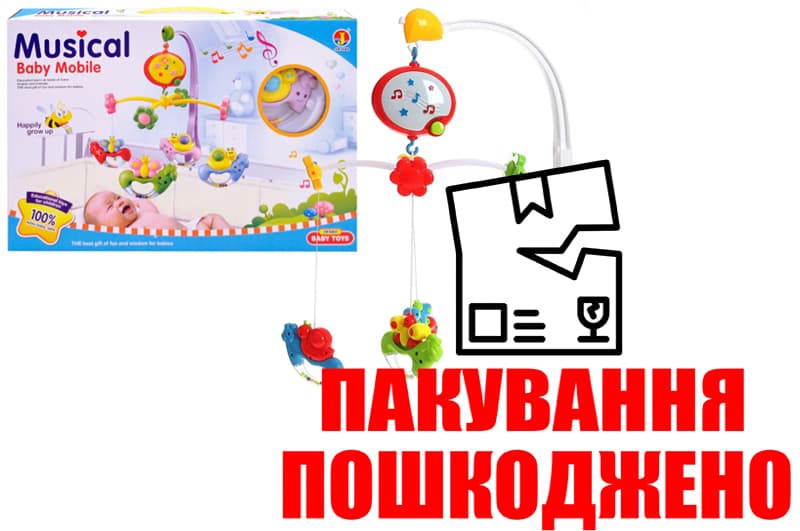 OUTLET Карусель музична в коробці 6518 р.45*30.5*7см