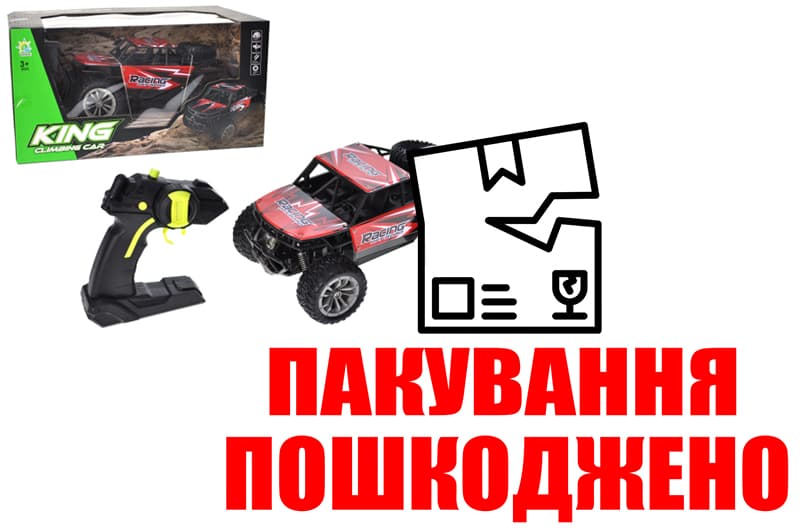OUTLET Машина на радіокеруванні CQ-506 акумулятор, в коробці р.31x16x19 см