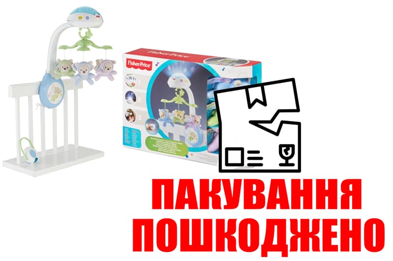 OUTLET Карусель (мобіле) з пультом керування "Сон метелика" Fisher-Price CDN41