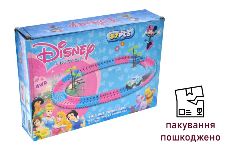 OUTLET Трек  Disney  GS-3214 87шт