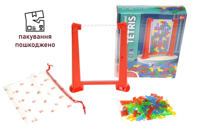 OUTLET Розвиваюча гра Three-dimensional Tetris GS-9