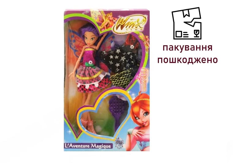 OUTLET Лялька за мотивами мультфільму в коробці 580