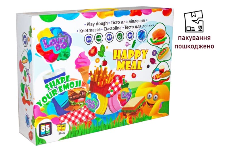 OUTLET Набір тіста для ліплення TM LovinDo Happy Meal 11006