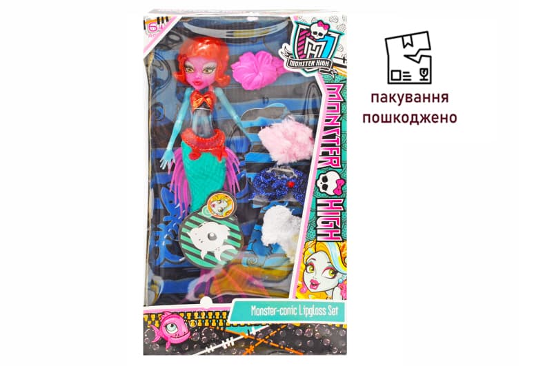 OUTLET Лялька за мотивами мультфільму в коробці 1117 р.19*33*6см
