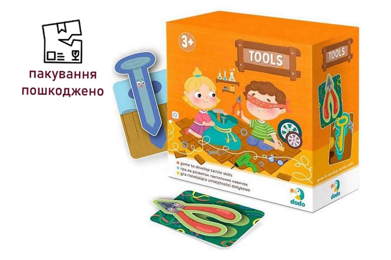 OUTLET Гра тактильна  Інструменти  300204 DoDo