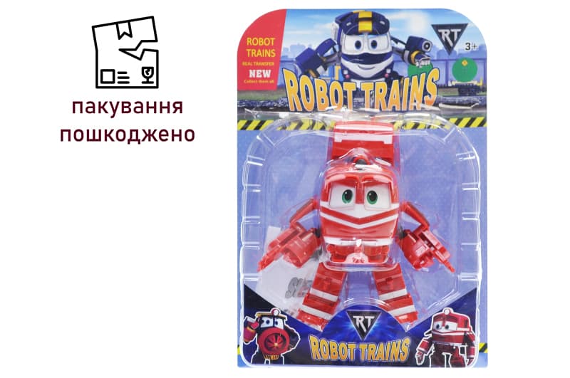 OUTLET Трансформер  Потяг  на блістері, 3 види, 818833