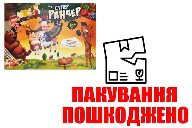 OUTLET Настільна гра G-SR-01-01U "Супер Ранчер" DANKO