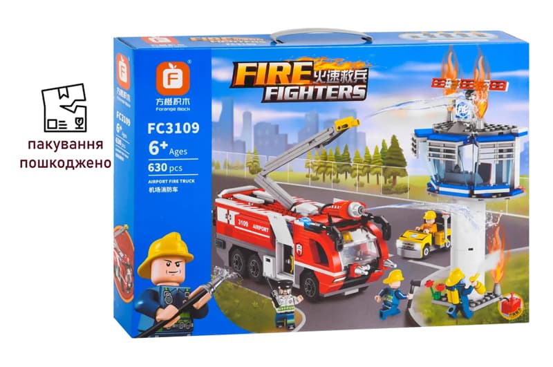 OUTLET 0 Конструктор  Місто  630дет FC3109 (Р) р.48*34*6,8см