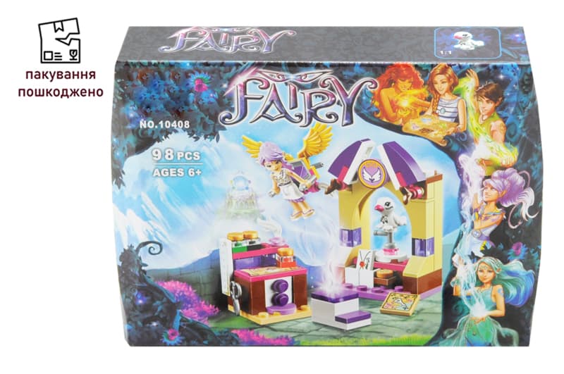 OUTLET 0 Конструктор FAIRY 98 дет. (коробка) 10408 р.22х17х4,5 см. (шт.)