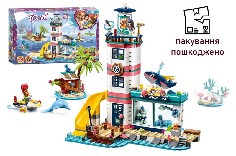 OUTLET 0 Конструктор  Подруги  639дет 11372 р.50*30,5*6,5см