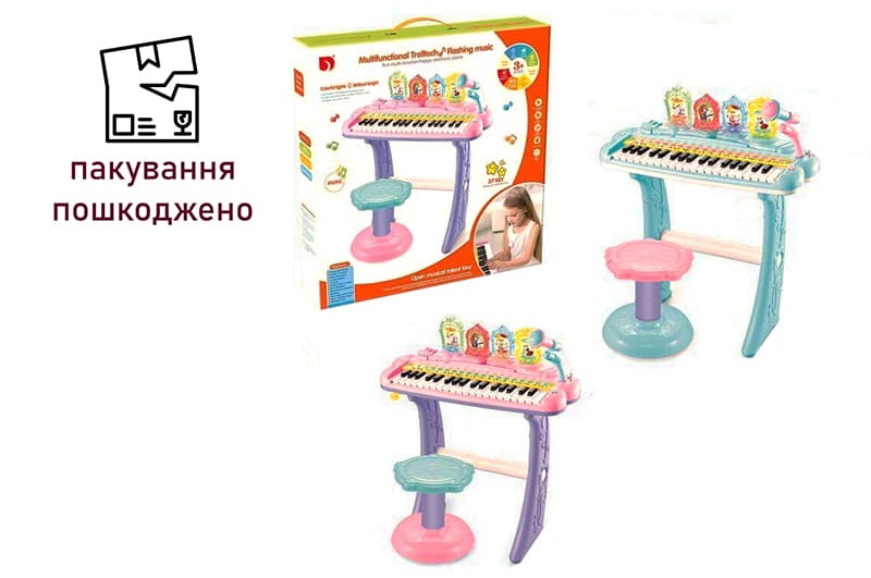 OUTLET 0 Піаніно на підставці, 2кольори, в коробці DJ207