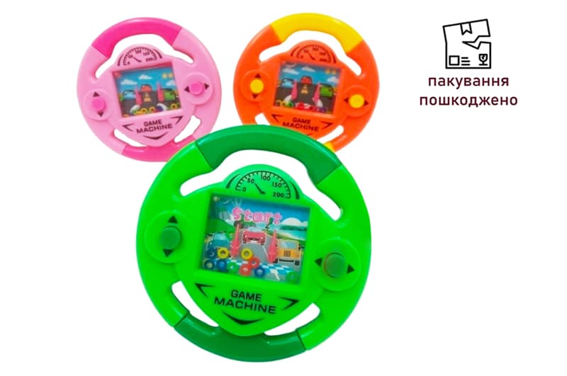 OUTLET 0 Водяна гра  Руль  в кульку, 3кольори 5869E-1D р.13*13*2см