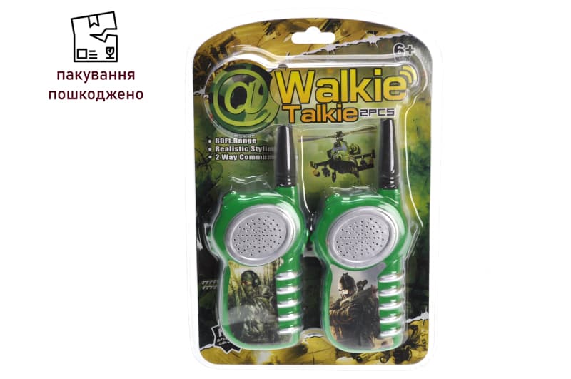 OUTLET 0 Рація на блістері 006-25A р.28,5*4*20см