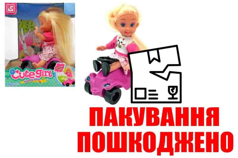 OUTLET Лялька "Mini doll" з квадроциклом в коробці K899-22 р.12,2*6*16см.