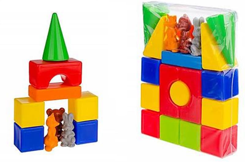 Конструктор "Теремок" №1 20деталей 1-064 Colorplast