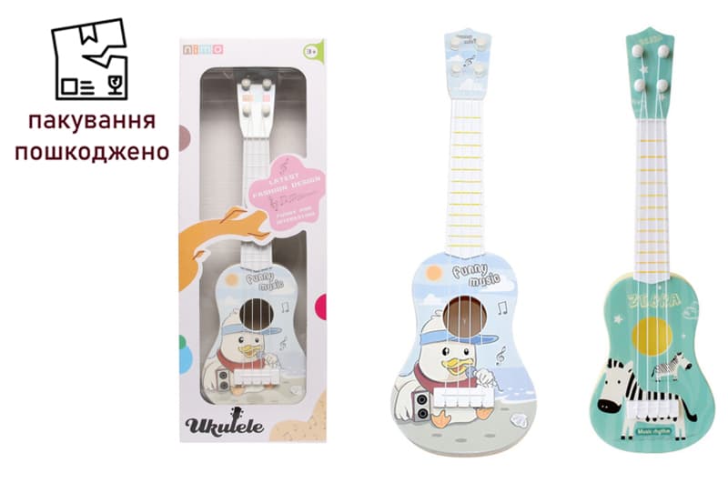 OUTLET  Гітара зі струнами в коробці YX37A р.41*14,3*5,5см