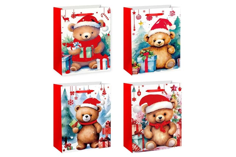 Пакет паперовий 763203ML JUMBO XMAS4 33x12,7x47,7см