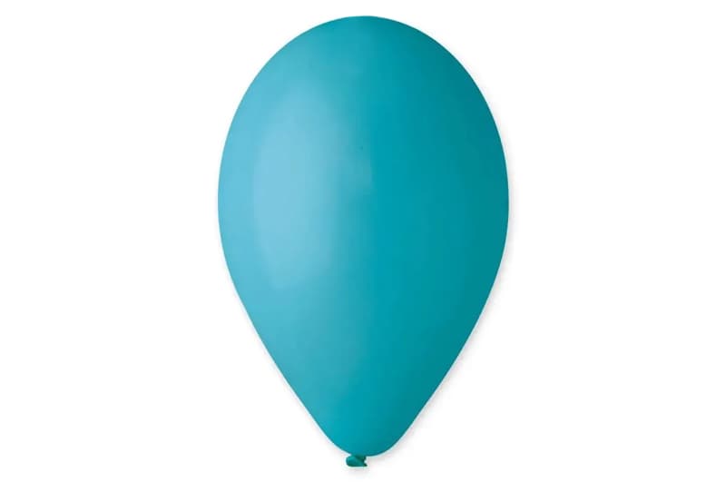 Латексна кулька Gemar бірюзова (068) пастель 12" 02894 (30 см.) 100шт.
