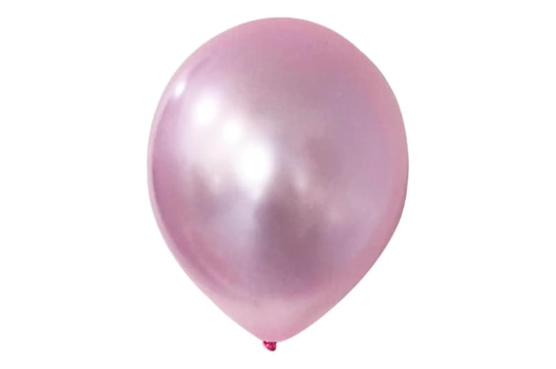Латексна кулька Balonevi рожева (M08) металік 10" (25 см.) 1шт.