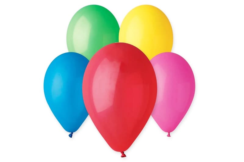 Латексна кулька Gemar асорті (080) 02892 пастель 12" (30 см.) 100шт.